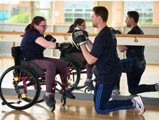 Boxing and fitness support session