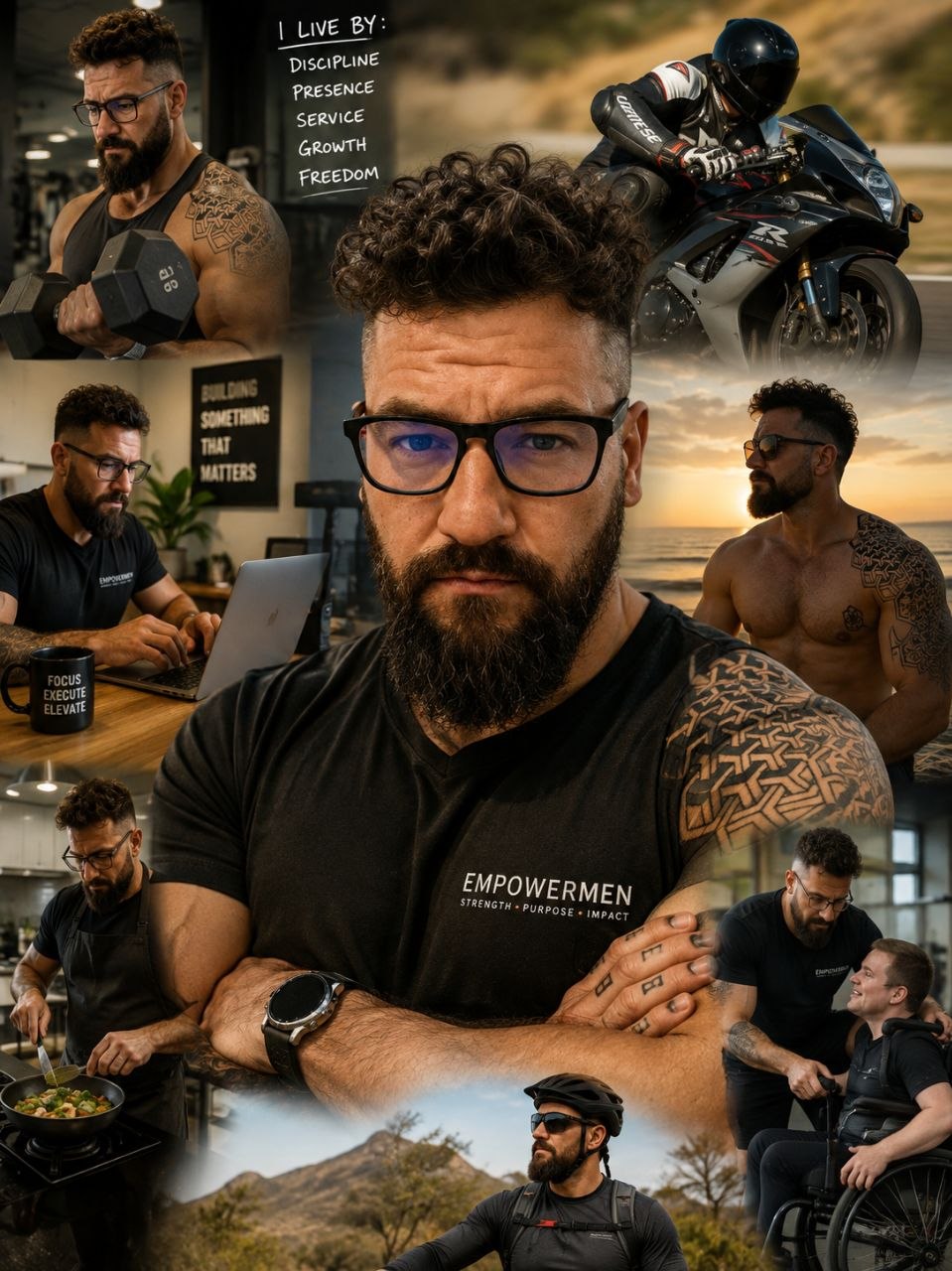 Brent — training, support work and life outside the gym